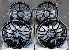 19" Black MR153 Alloy Wheels Chrysler Caravan Grand Voyager Dodge Nitro 5x114