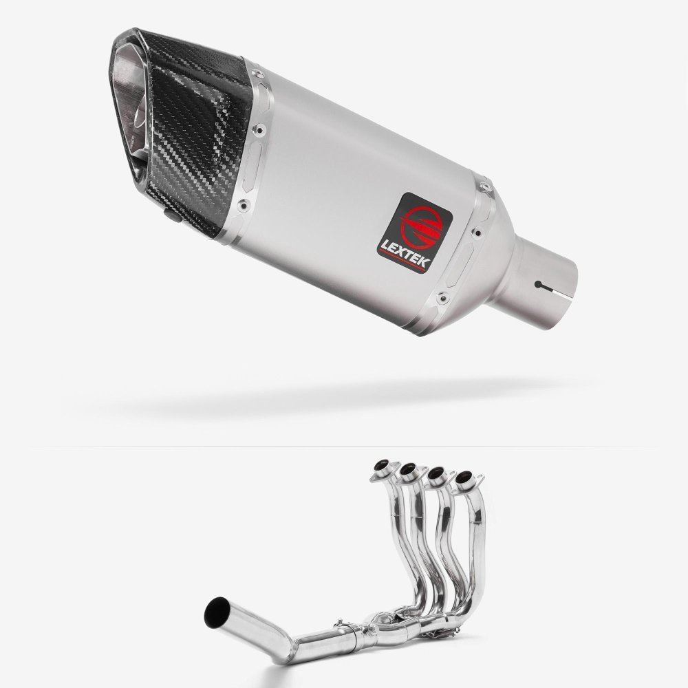 Lextek SP5 Exhaust System 200mm for Suzuki GSXR 600/750 (06-10)