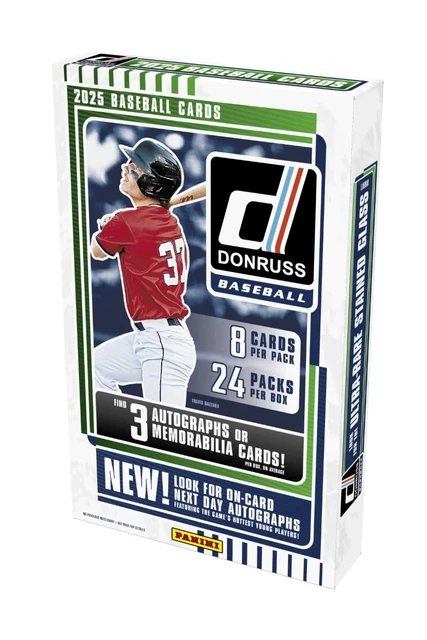 2025 Panini Donruss Baseball Hobby Box - Rip + Ship