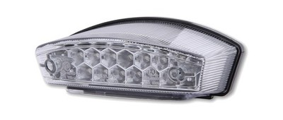 LED-Rücklicht mit transparentem Glas und Homologation e SMART MONSTER - 1 PZA
