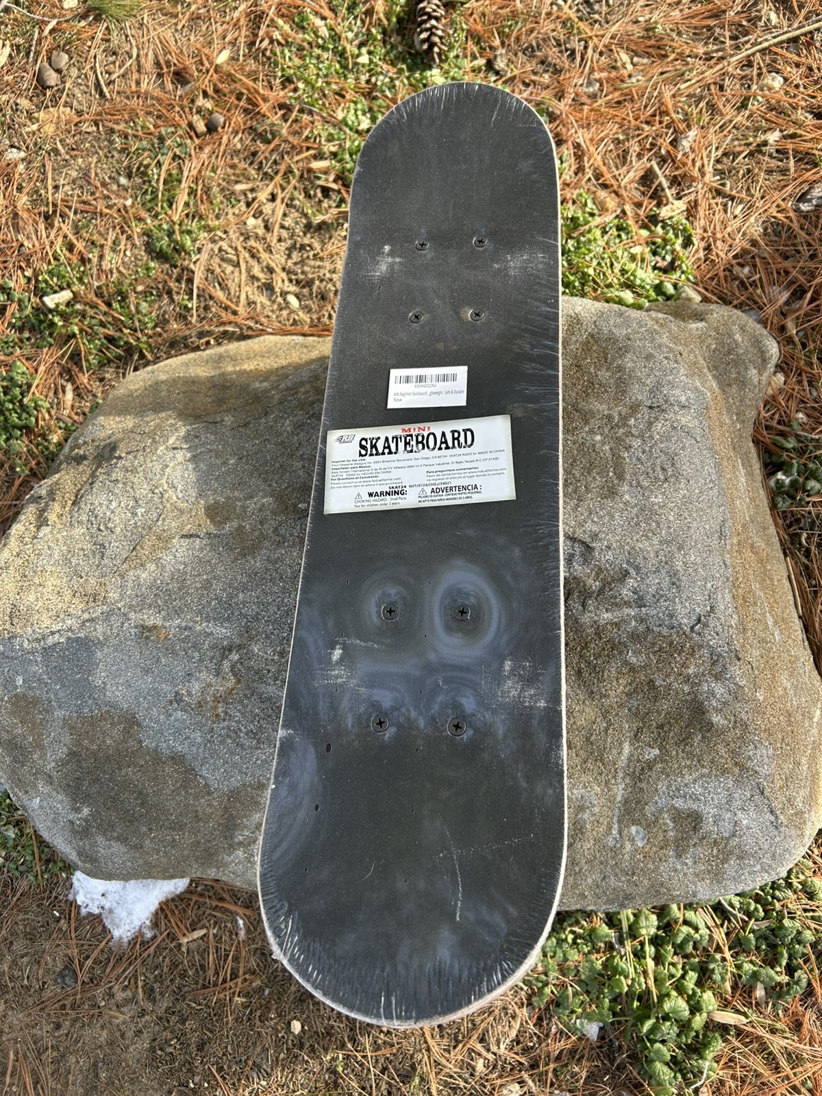 24 inch Rude Boyz Mini Cruiser Skateboard- Kids Skateboard A