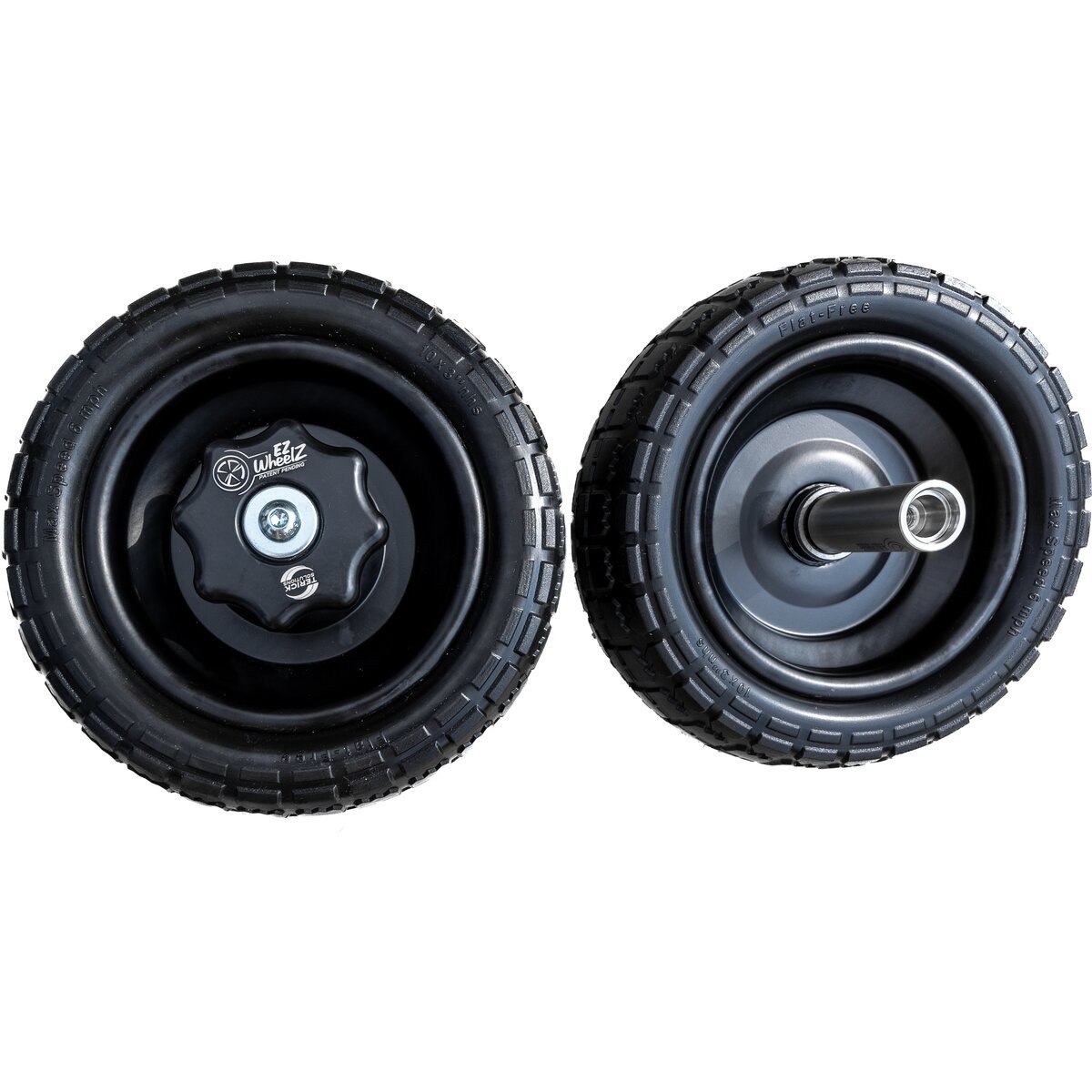 Terick Solutions 10 in. Wide 1 in. Offset EZ Wheelz EZW-10100C
