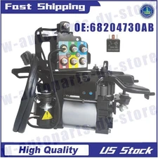 Air Suspension Compressor Pump Assembly 68204730AB For Jeep Grand Cherokee 11-19