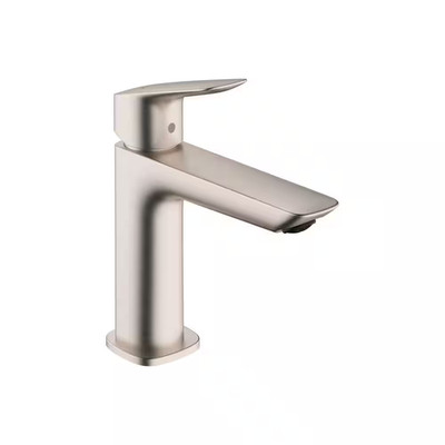 Hansgrohe Logis Fine 1 Hole Modern Bathroom Faucet - Brushed Nickel  715538