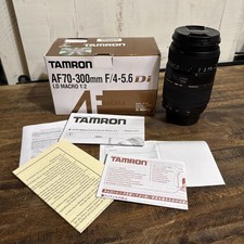 New Tamron AF A017 70-300mm f/4.0-5.6 Di Lens LD Macro 1:2 Nikon Adaptable