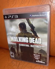 Playstation 3- "THE WALKING DEAD: Survival Instinct" Video Game PS3 2013 TESTED