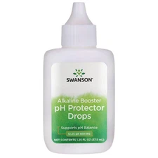 Swanson Dietary Supplement Alkaline Booster pH Protector Drops 1.25 fl oz Liquid