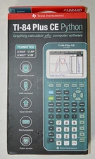 NEW Texas Instruments TI-84 Plus CE Python Graphing Calculator Trinomial Teal