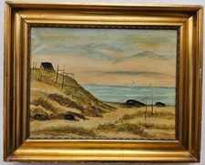 No.: 912 oil painting with frame picture painting oil painting seafaring sea landscape