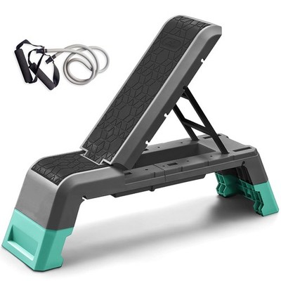 leikefitness Exercise Step Platform Multifunctional Aerobic Deck