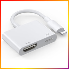 HDTV Adapter für iPhone Lightning 1080P mit Ladeanschluss