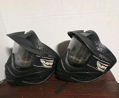 JT Paintball Mask  Vison Goggle Strap Helmet Vented Ventaltion Two Pre-owned 