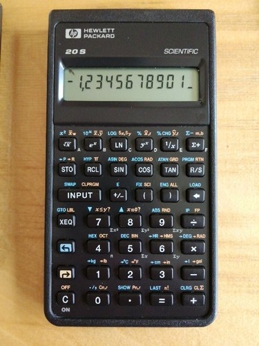 HEWLETT PACKARD HP 20S - Calculadora - CALCULADORA DE BOLSILLO - Pioneer - VINTAGE 1990s - Imagen 9 de 24