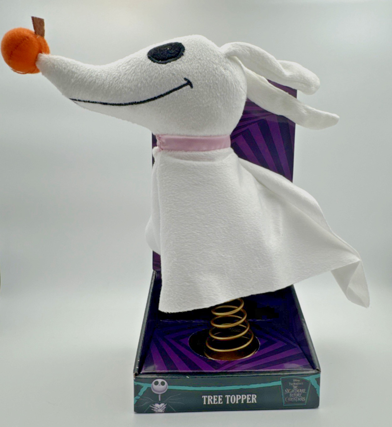 Disney Tim Burton’s The Nightmare Before Christmas Zero Tree Topper Brand New