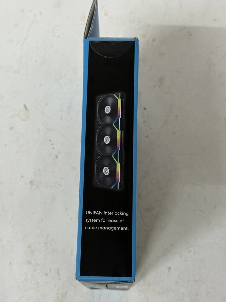 LIAN LI 12RSL1W1B Black UNI FAN SL Wireless 120 Reverse Blade PC Case Fa (47367) - Image 3 of 4