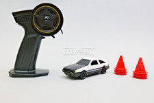 RC 1/43 Mini TOYOTA AE86 TRUENO DRIFT CAR AWD W/ GYRO  LED Lights -RTR-