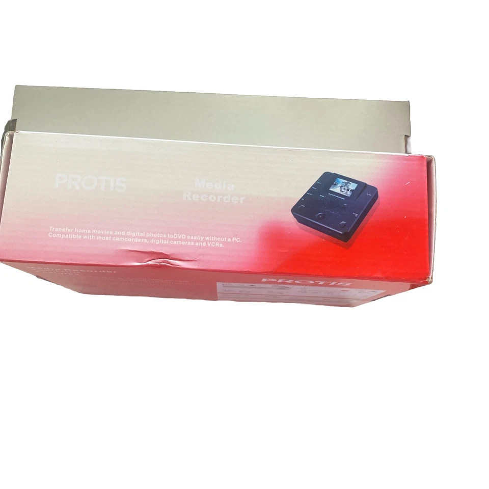 Grabadora multimedia multifunción Protis PT1190 DVD grabadora/reproductor HDMI USB nueva C1 Foto 3 de 4