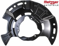 Metzger 6115543 Spritzblech FüR Bremsscheibe FüR Hyundai FüR Kia