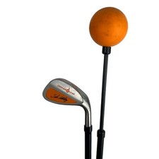 Lot Orange Whip Stan Utley 56 Sand Wedge Golf Aid  Mid Size Swing Trainer