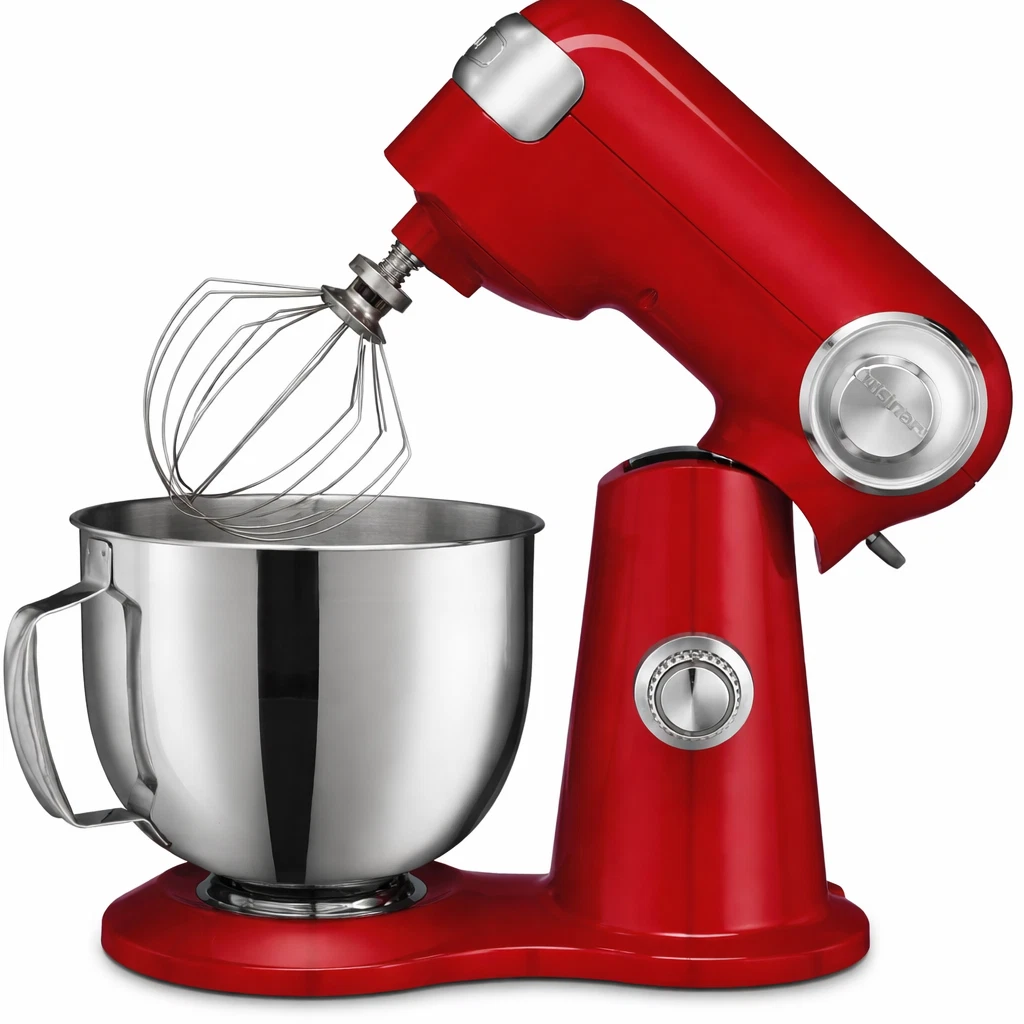 Cuisinart Precision Master 5.5 Quart Stand Mixer with Stainless Steel Bowl - Red
Opens in a new wind
