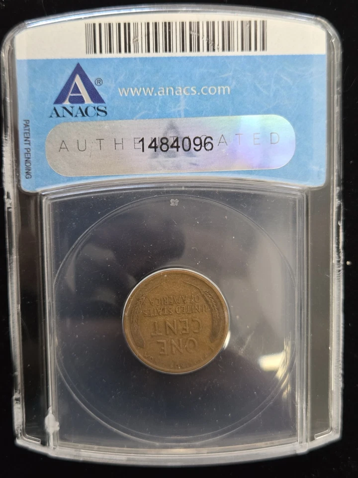 1909 S 1C Lincoln Wheat Cent ANACS EF45 - Image 2 of 2