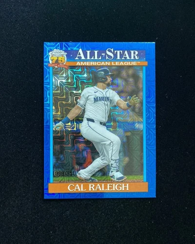 2026 Topps Series 1 Cal Raleigh Blue (RAW)