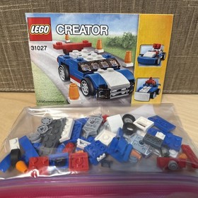 LEGO #31029 CREATOR  3 In 1  Helicopter Plane Boat  PLUS #31027 Blue Racer