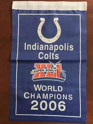 Bandiera Indianapolis Colts Con Strisce USA, 0,9x1,5 M, In Poliestere 150D, Doppia Faccia, Con Occhielli Metallici - 2