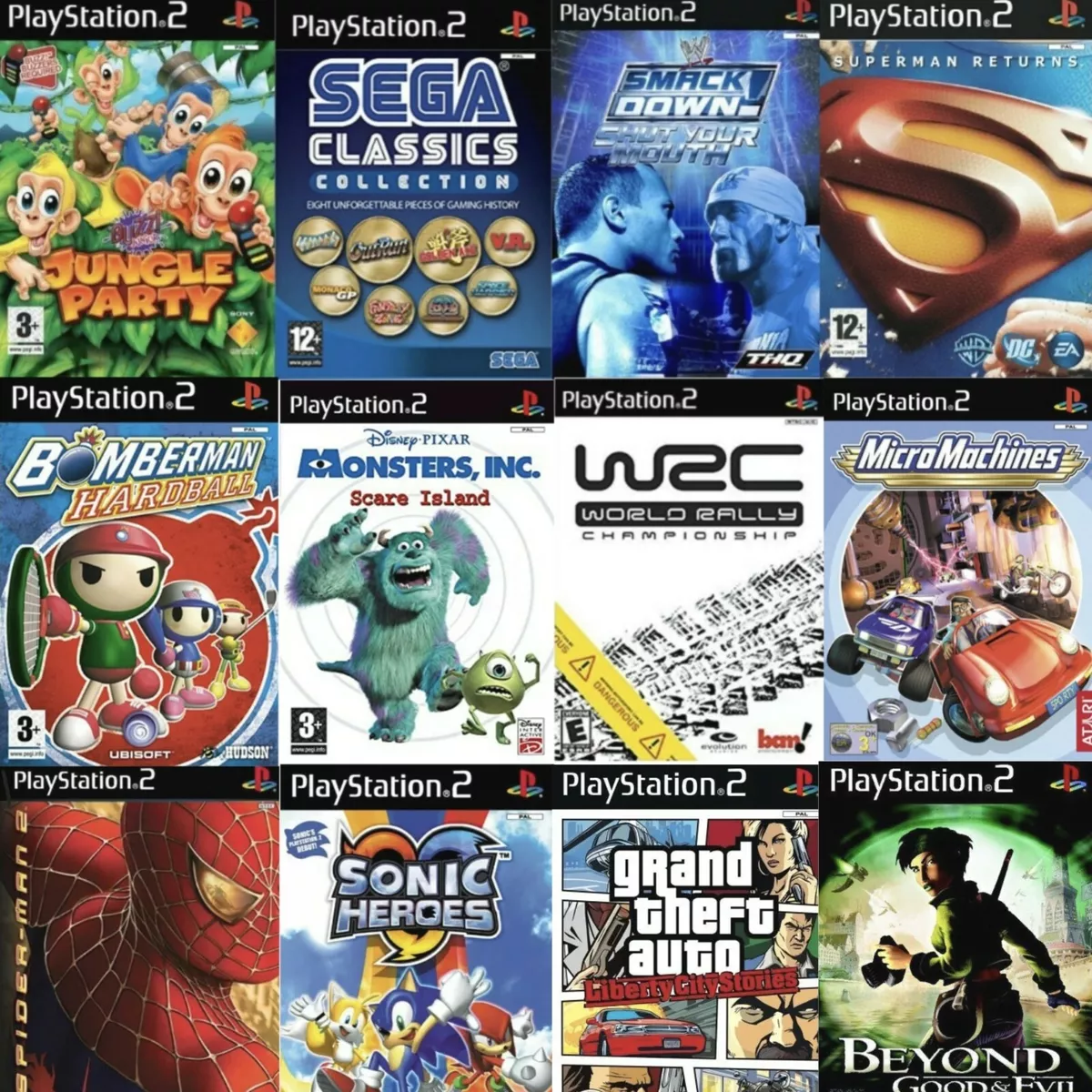 Os 50 melhores jogos do PlayStation 2