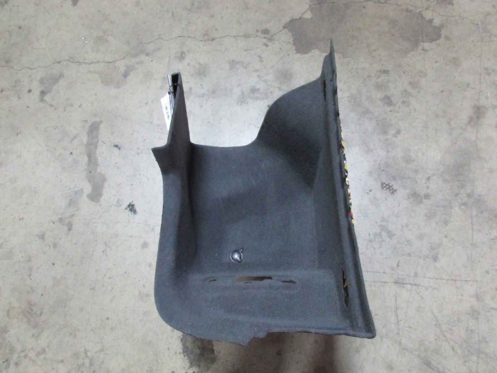 Maserati Quattroporte, LH Rear Trunk Carpet Side Cover, Used P/N 981306800