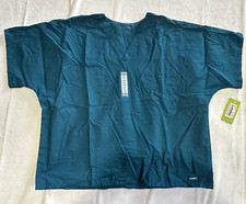 Landau Scrub Top Size 3XL Teal NEW NWT