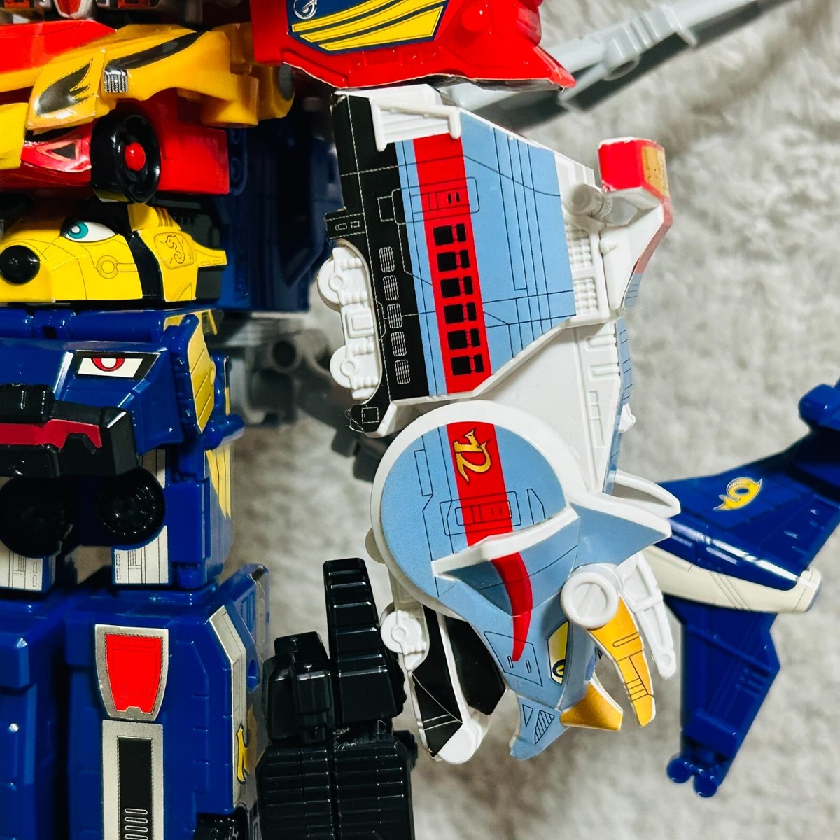 Mini-Pla Bandai – Engine Daishogun Megazord – Power Rangers RPM / Go-Onger – Modèle Plastique