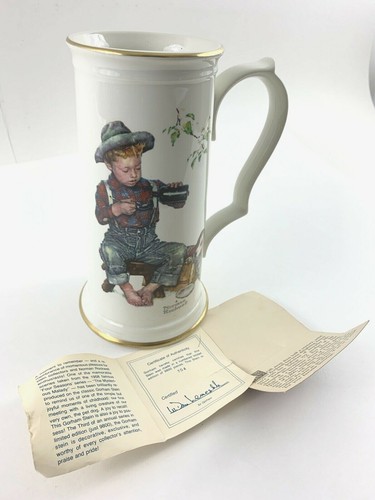 Piedra Norman Rockwell Gorham Limited, ""La misteriosa enfermedad"". #704 de 9.800. - Imagen 8 de 9