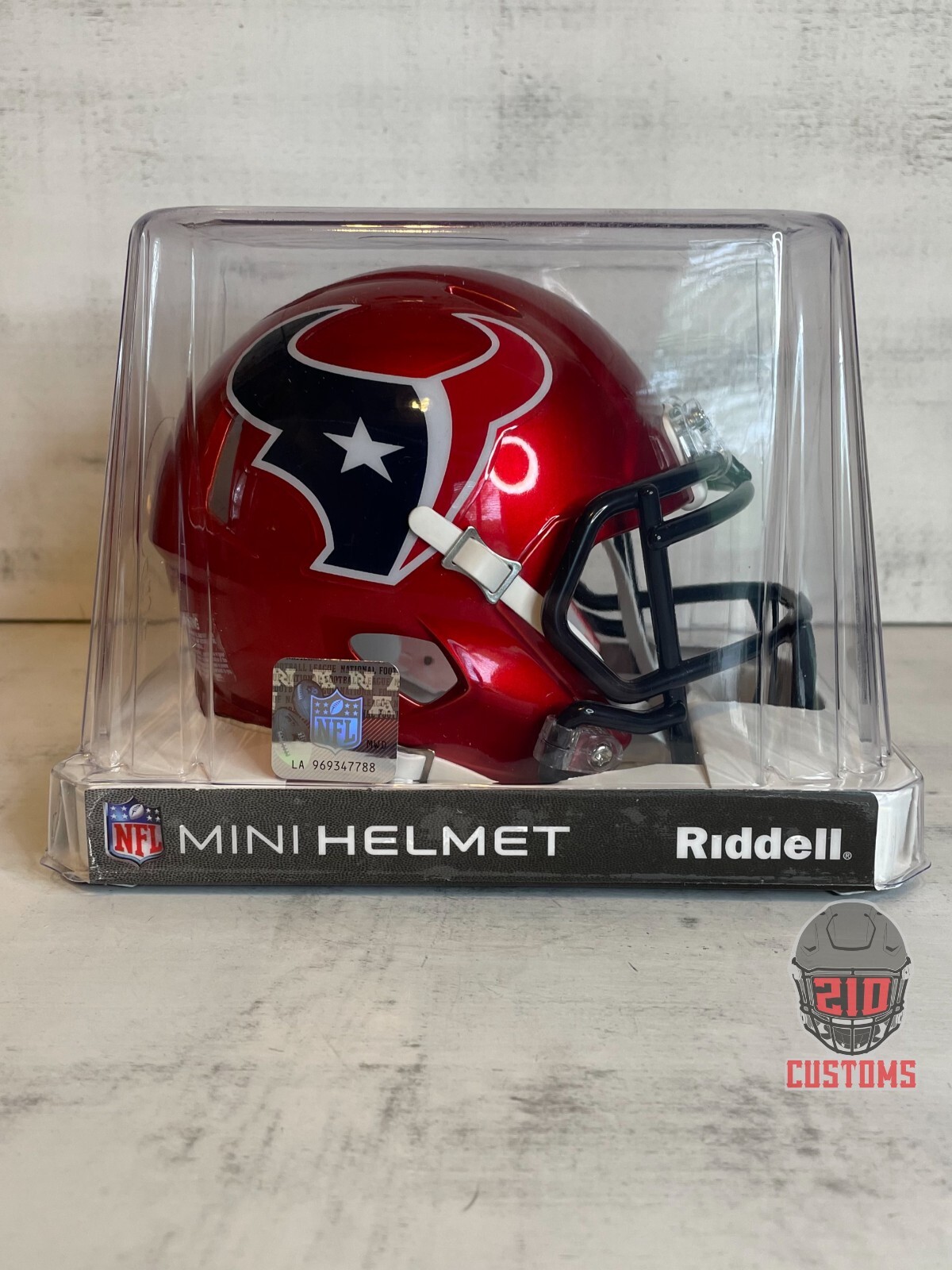 Houston Texans (2022 Alternate) Authentic Riddell Speed Mini Helmet