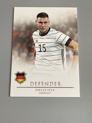 Niklas Sule 2021-22 Futera Unique World Football Base #28 Germany  