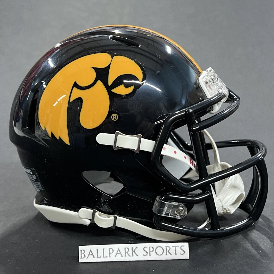 Iowa Hawkeyes Speed Mini Helmet Riddell NCAA Licensed Brand New! - Image 2 of 4
