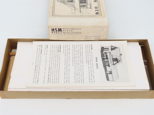 HO 1/87 Scale HSM Historical Scale Miniatures Kit OD-11 RGS Ophir Depot - Picture 2 of 8