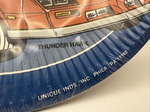 Vintage 1985 Kenner Parker Toys MASK Unique 9” Paper Plates 8 Pack NEW! NOS VTG - Picture 4 of 16