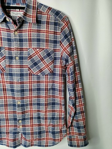 Camicia uomo BELLFIELD Wisconsin taglia S piccola boscaiolo cotone spazzolato a quadri - Foto 6 di 10