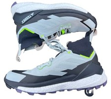 Adidas Terrex Free Hiker 2 Men US Black Silver Boost Leather Boots Shoes 12