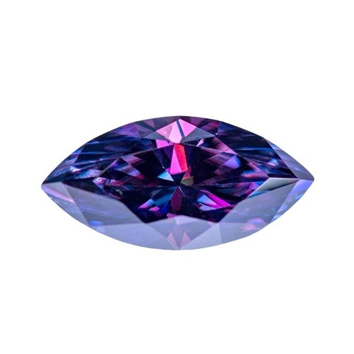 15 colors 1.0~3.0ct Blue D VVS1 Loose Marquise Moissanite Stone GRA Certificate - Picture 24 of 43