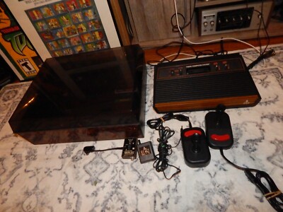 Atari 2600 Console- 13 Games- Controllers- Joysticks- Storage Case