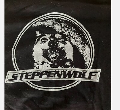 Steppenwolf Live Concert Shirt Short Sleeve Black Unisex Size S-5XL