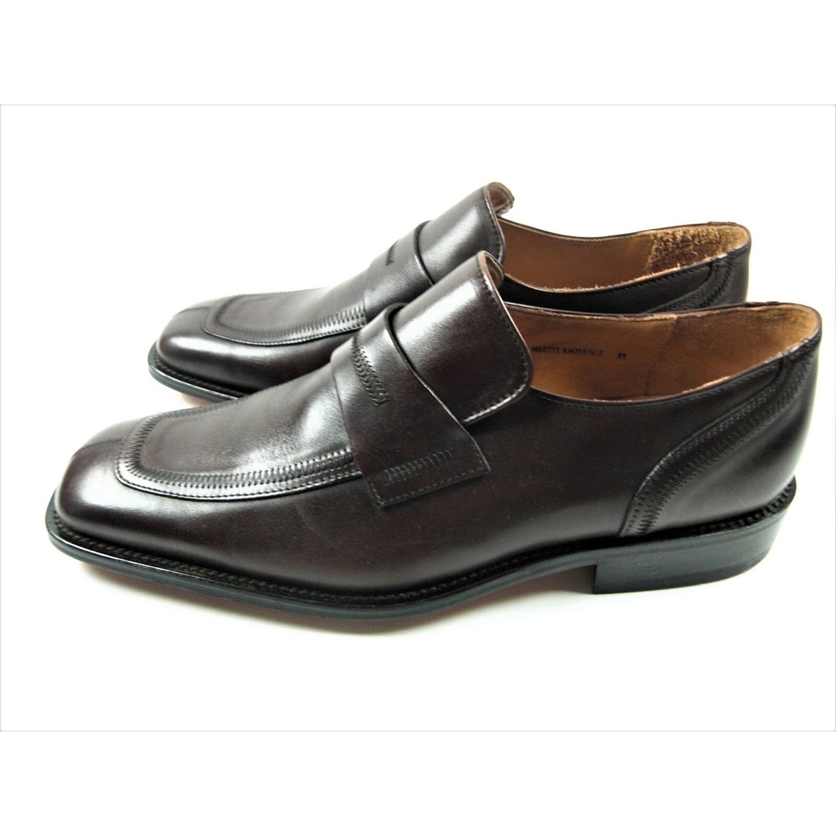 Kenneth Cole Mens Penny Loafer Brown Size 11M Dress Shoes New Reaction Kenneth Cole Shoes Mens 11M Secret Mission Dress  main image 3