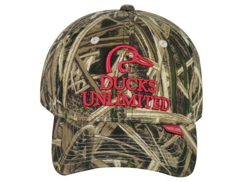 Nuevo Ducks Unlimited Damas Mossy Roble Sombra Hierba Hojas Camuflaje Correa Gorra Sombrero Foto 3 de 4