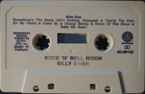 Billy Swan - Rock 'n' Roll Moon (Cass, Album, Dol) (Very Good Plus (VG+)) - Picture 5 of 5