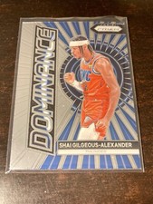 2023-24 Panini PRIZM Dominance Shai Gilgeous-Alexander *rare*