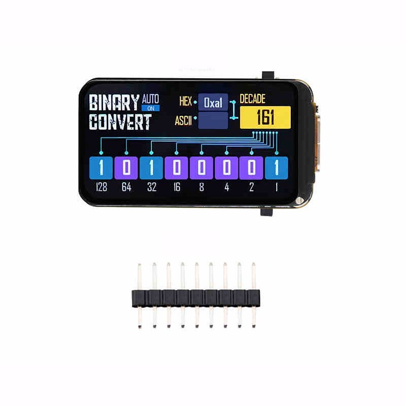 ESP32-C6 1.47inch LCD Screen Development Board Support WiFi6 BT Built-in Antenna