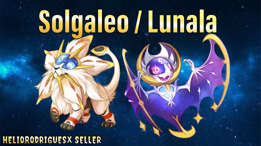 Pokémon Go Lunala or Solgaleo   (Registered/Ultra Friends)