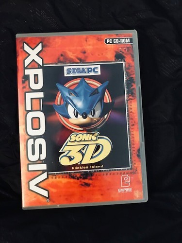 Sonic 3D Flickies' Island Sur PC - CD-ROM SEGA (État Correct, Envoi Suivi)